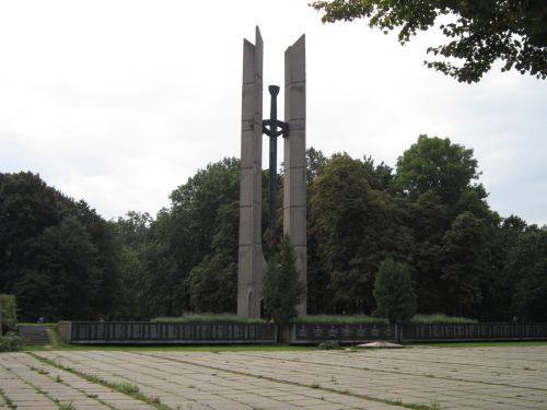 Das Denkmal für sowjetische Soldaten, 2014.