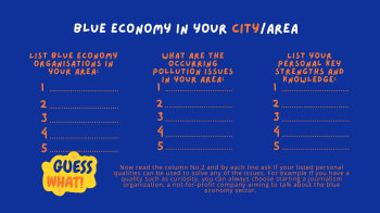 Blue economy in your city/area