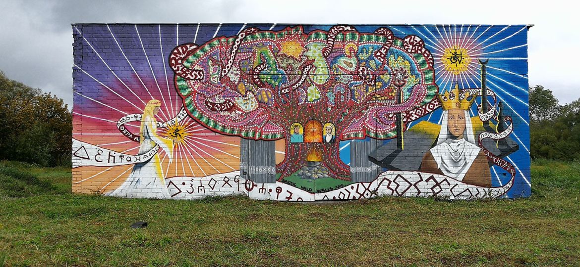 Graffiti "Pajūrio legendos"
