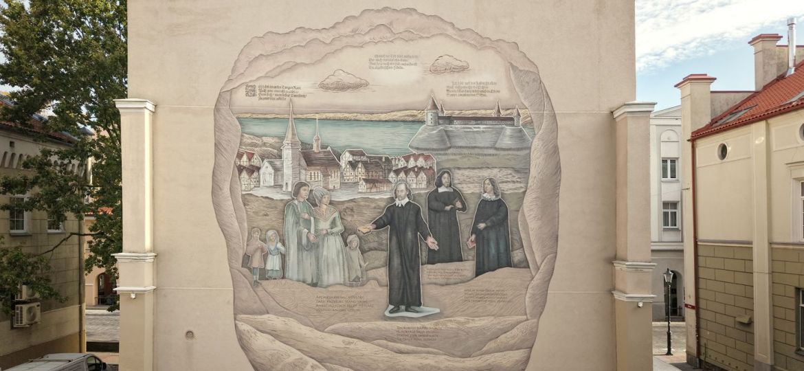 Simonui Dachui skirta freska